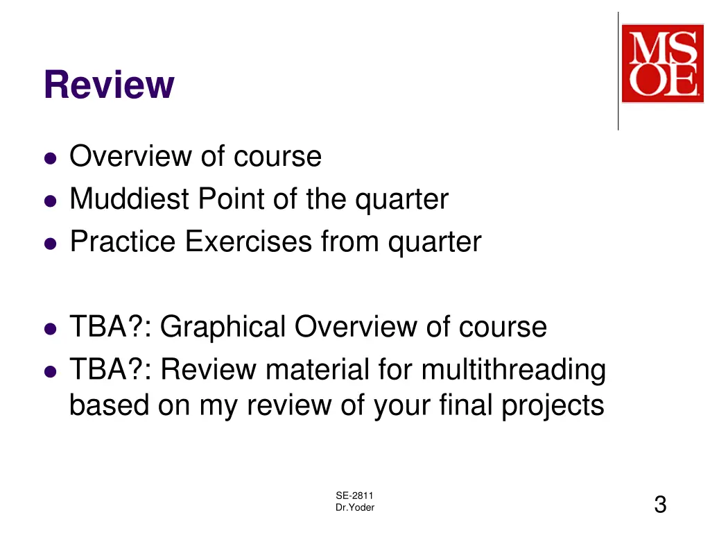 review