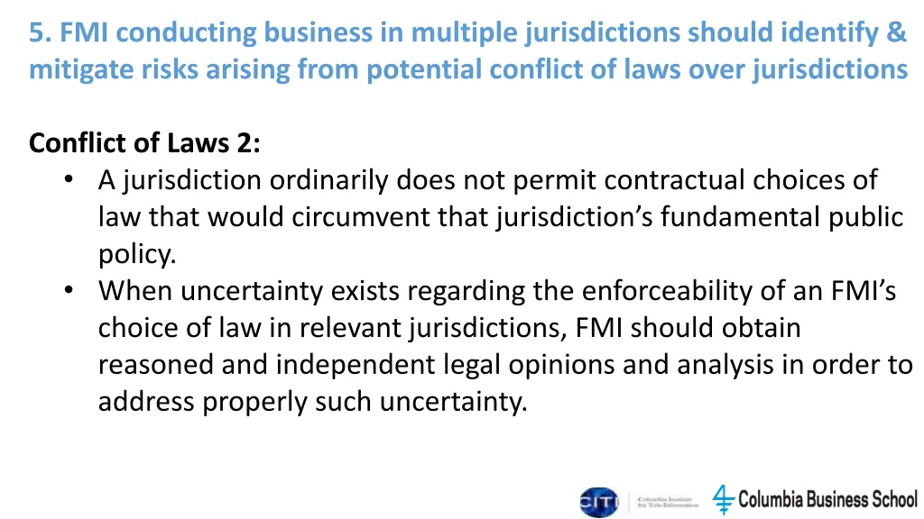 5 fmi conducting business in multiple 1