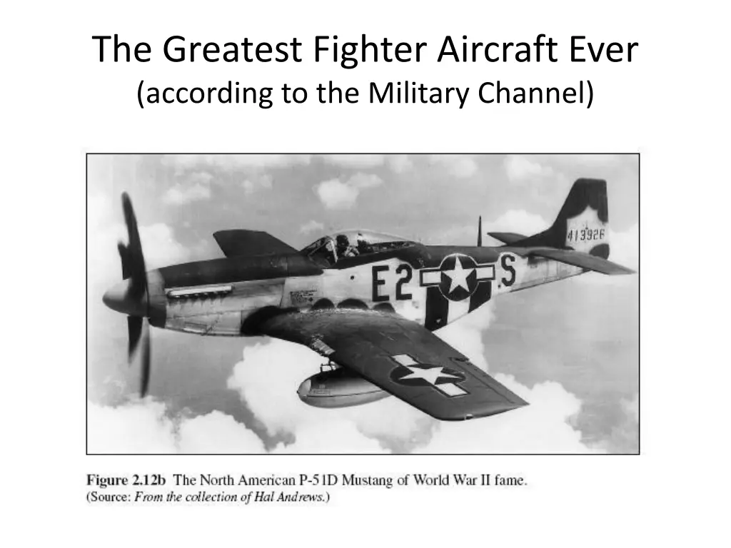 the greatest fighter aircraft ever according