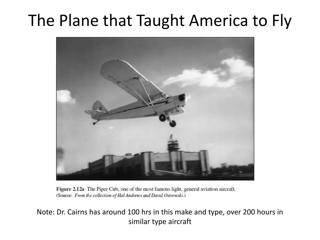 the plane that taught america to fly