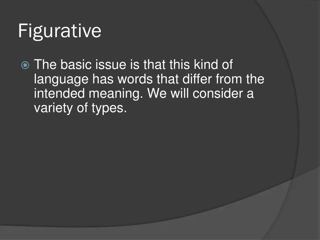 figurative