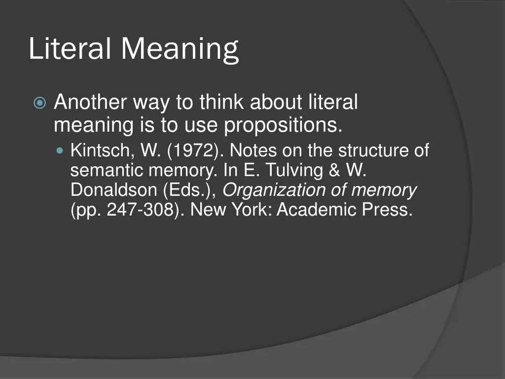 literal meaning 7