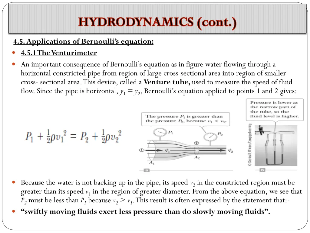 hydrodynamics cont 4
