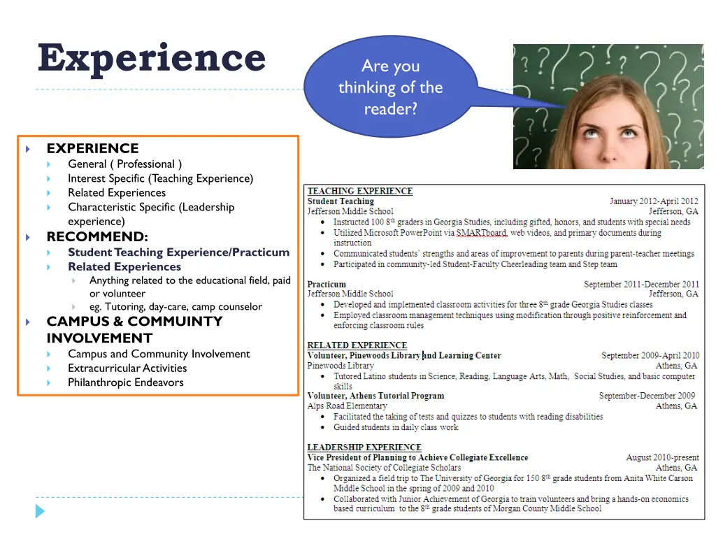 experience 2