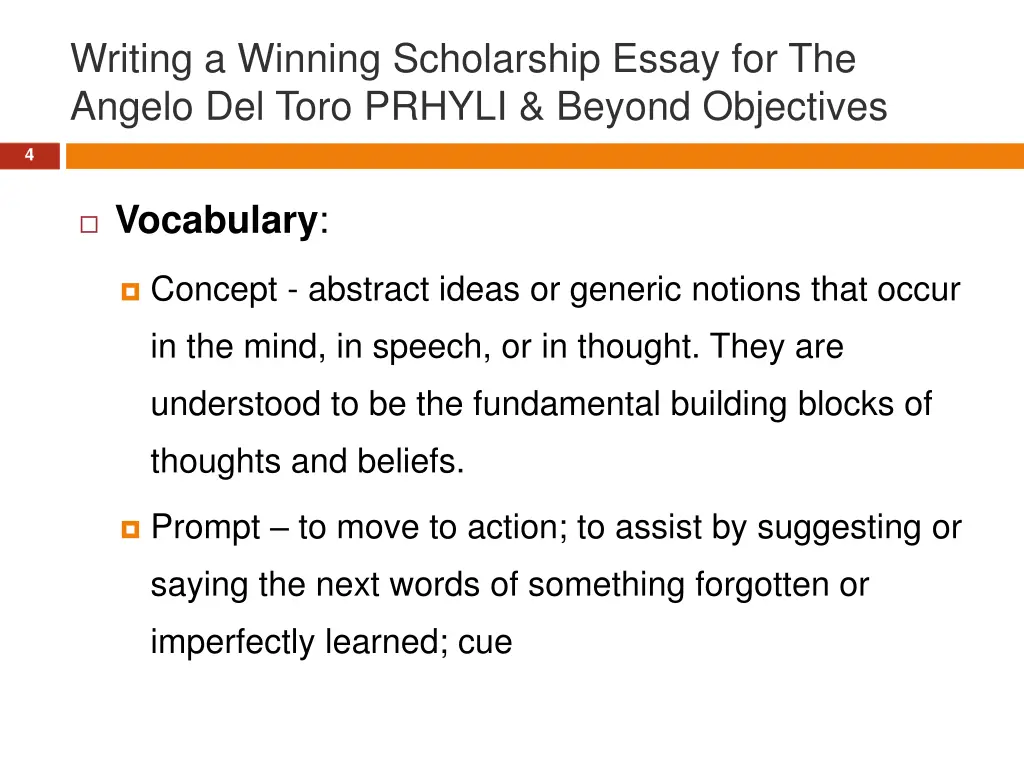 writing a winning scholarship essay