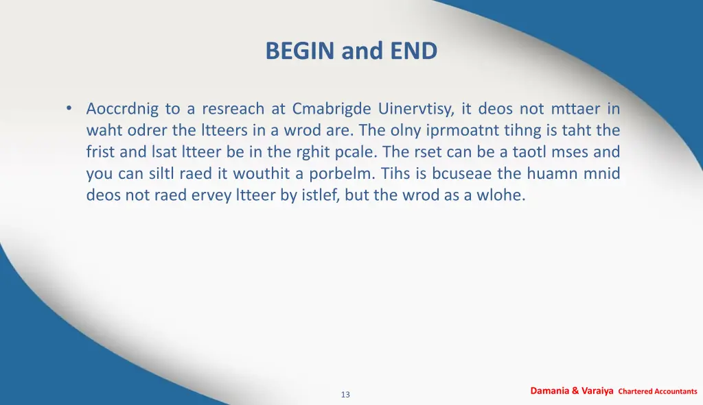 begin and end 2
