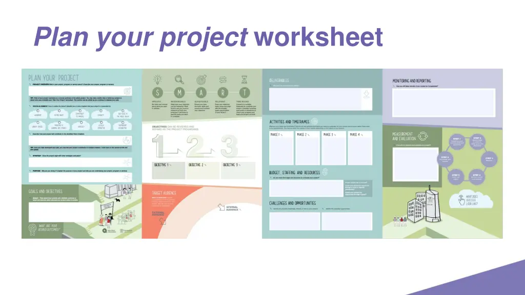 plan your project worksheet