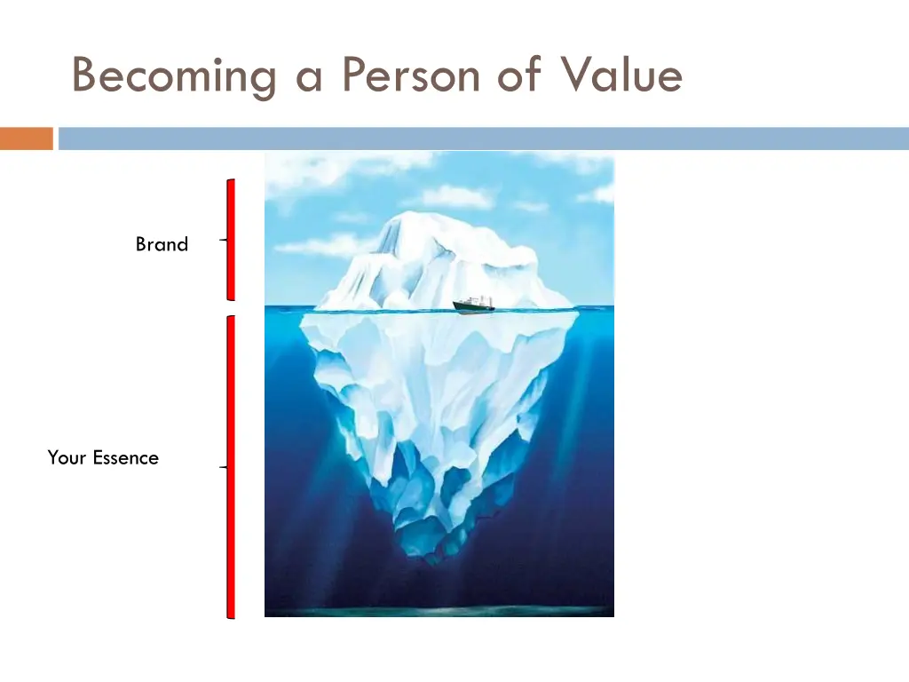 becoming a person of value