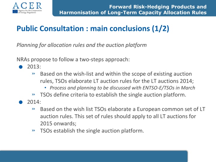 forward risk hedging products and