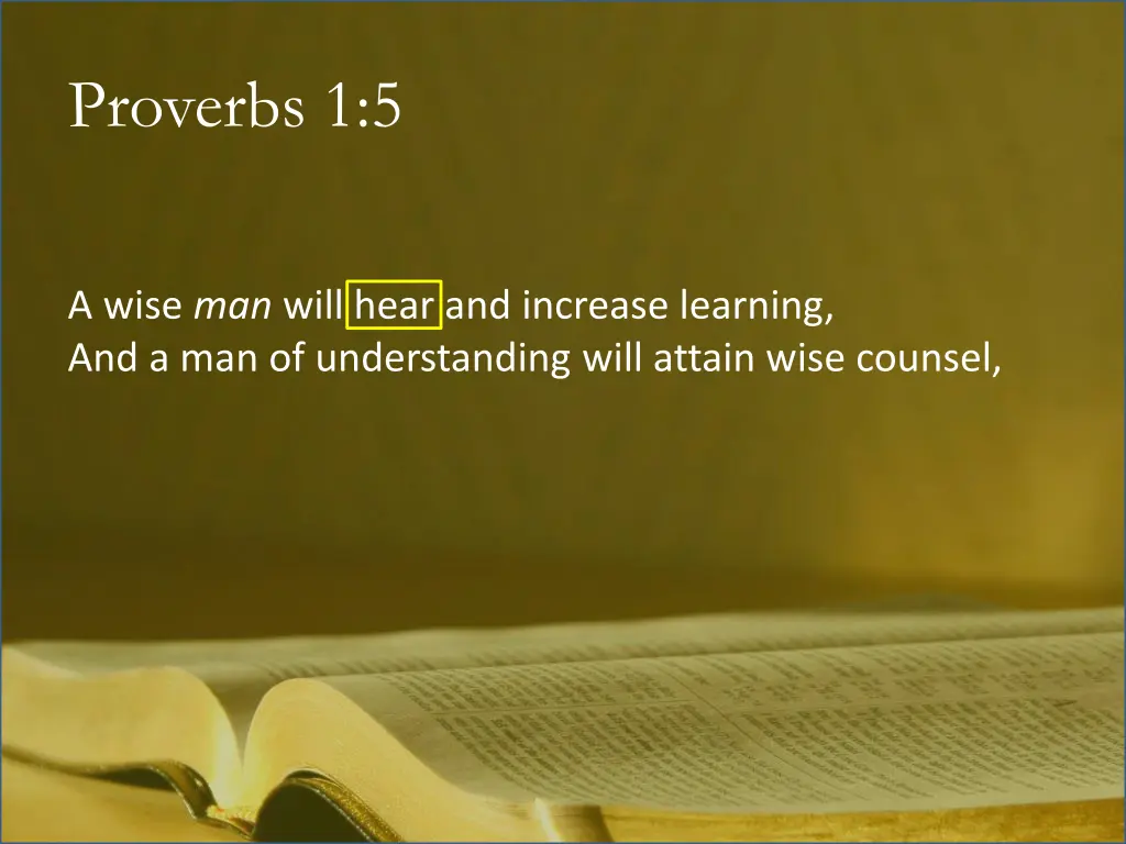 proverbs 1 5