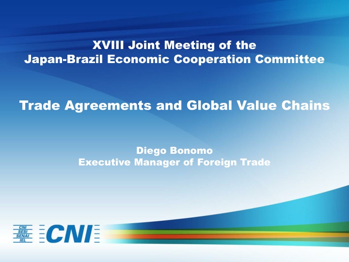 xviii joint meeting of the japan brazil economic