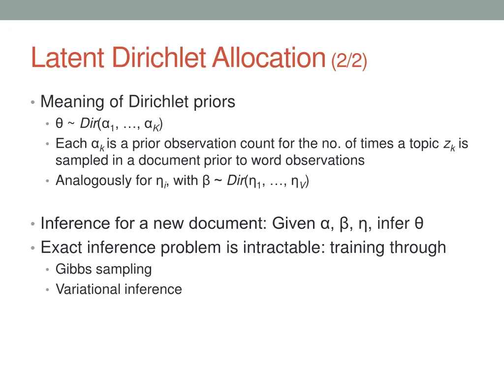 latent dirichlet allocation 2 2