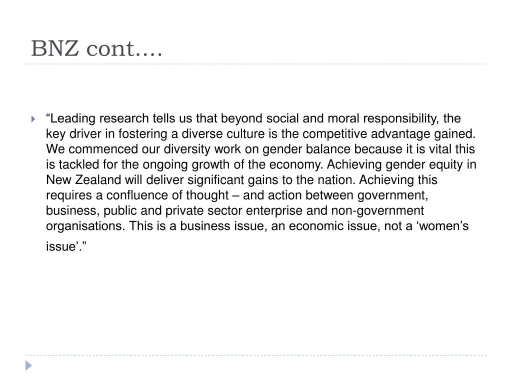 bnz cont 1
