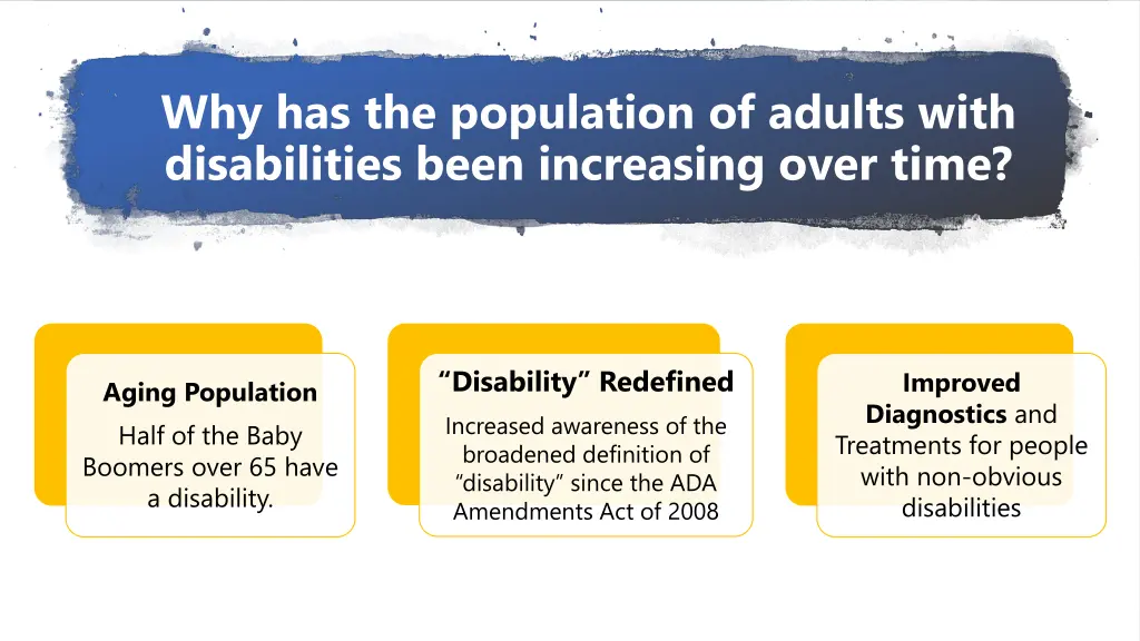 why has the population of adults with