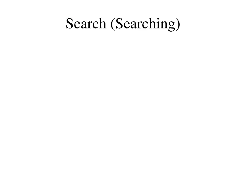 search searching