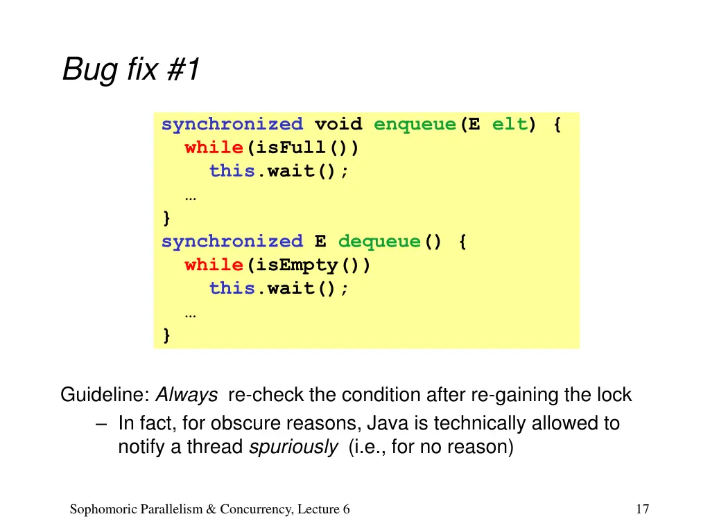 bug fix 1