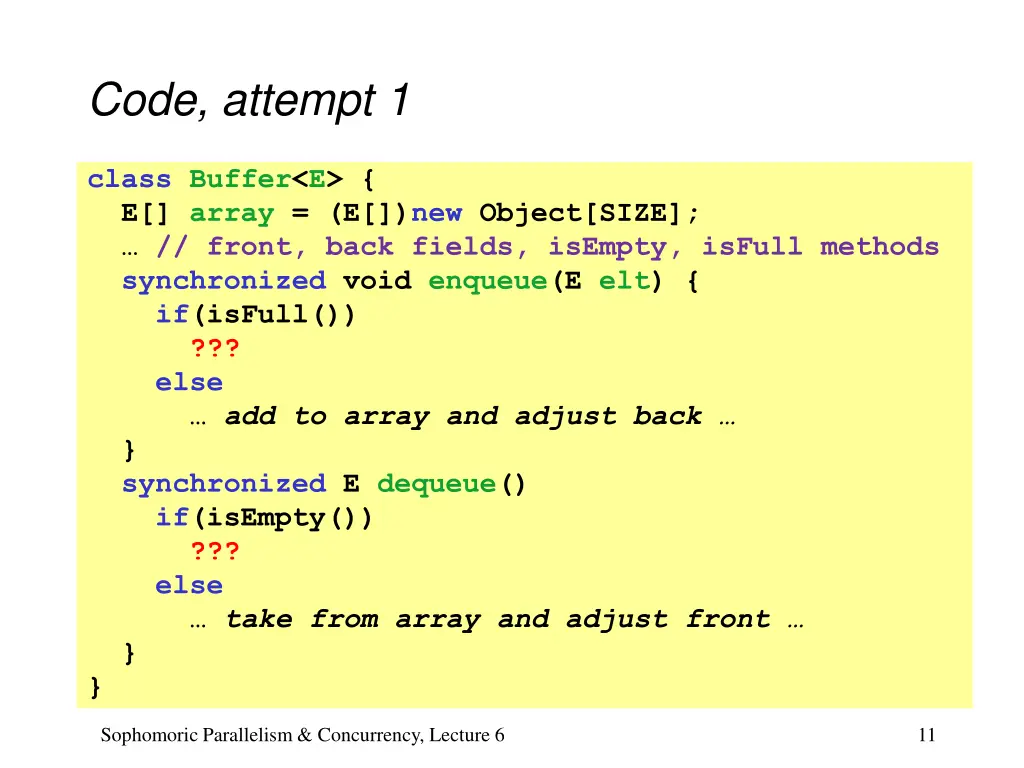 code attempt 1