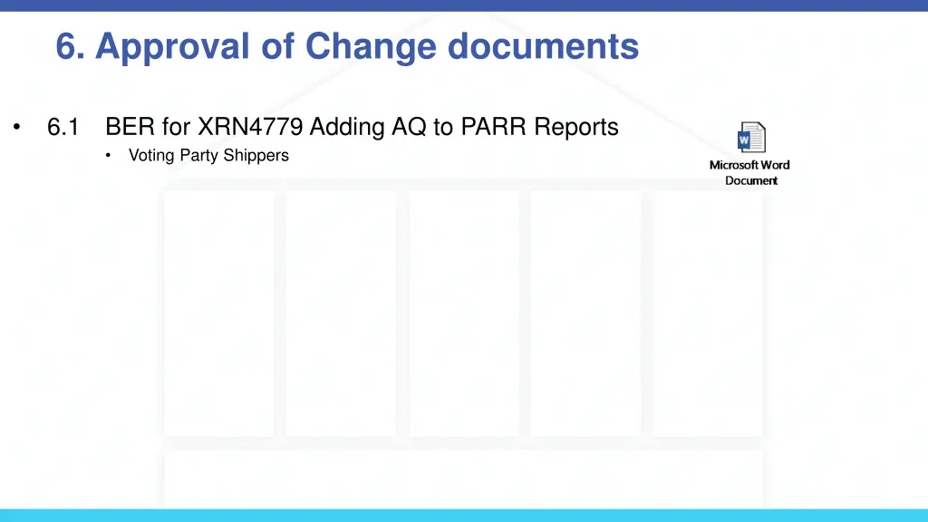 6 approval of change documents