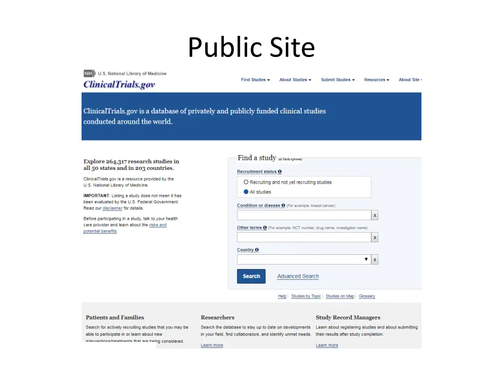 public site
