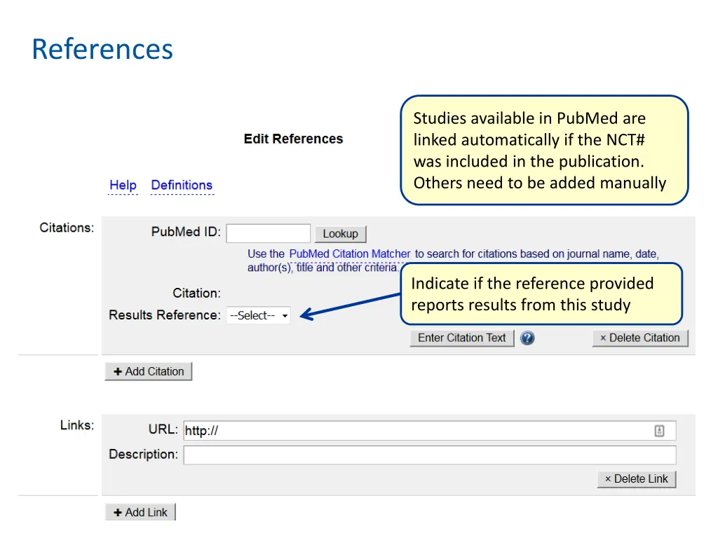 references