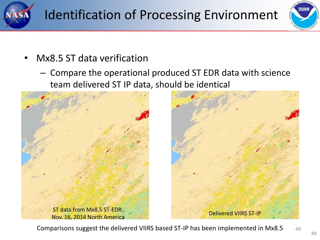 identification of processing environment 2