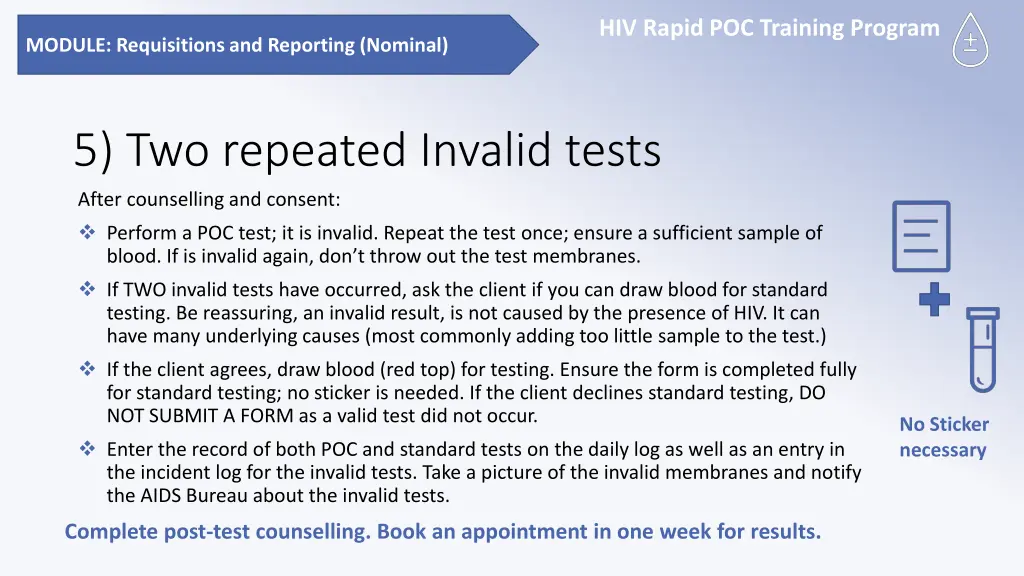 hiv rapid poc training program 15