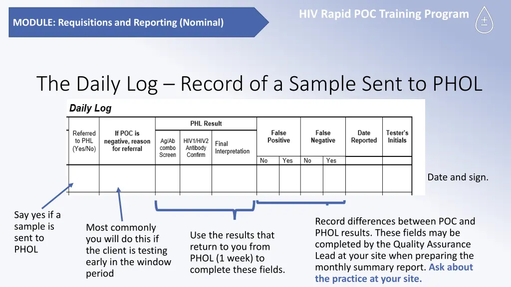 hiv rapid poc training program 20