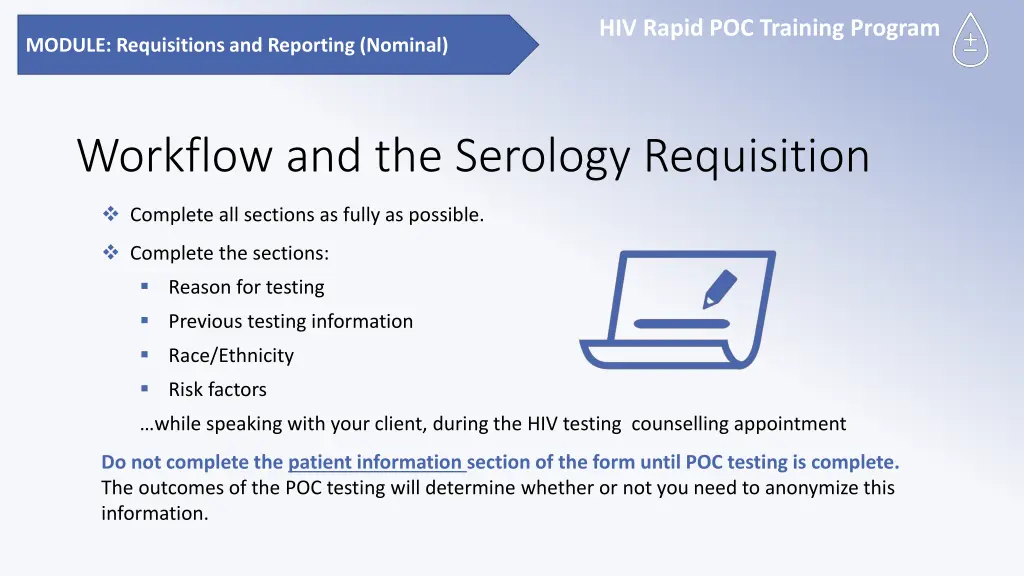 hiv rapid poc training program 4
