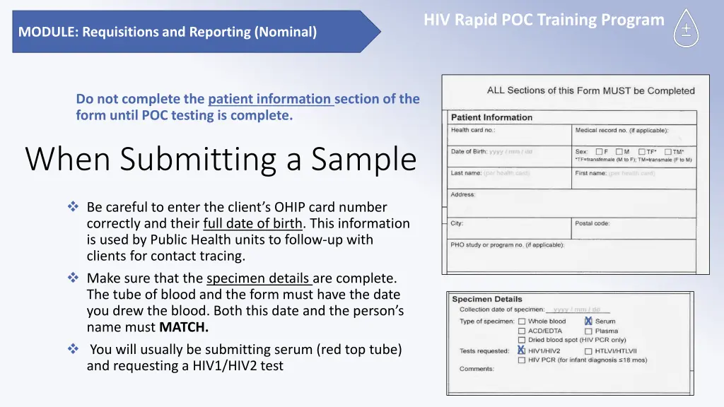 hiv rapid poc training program 8