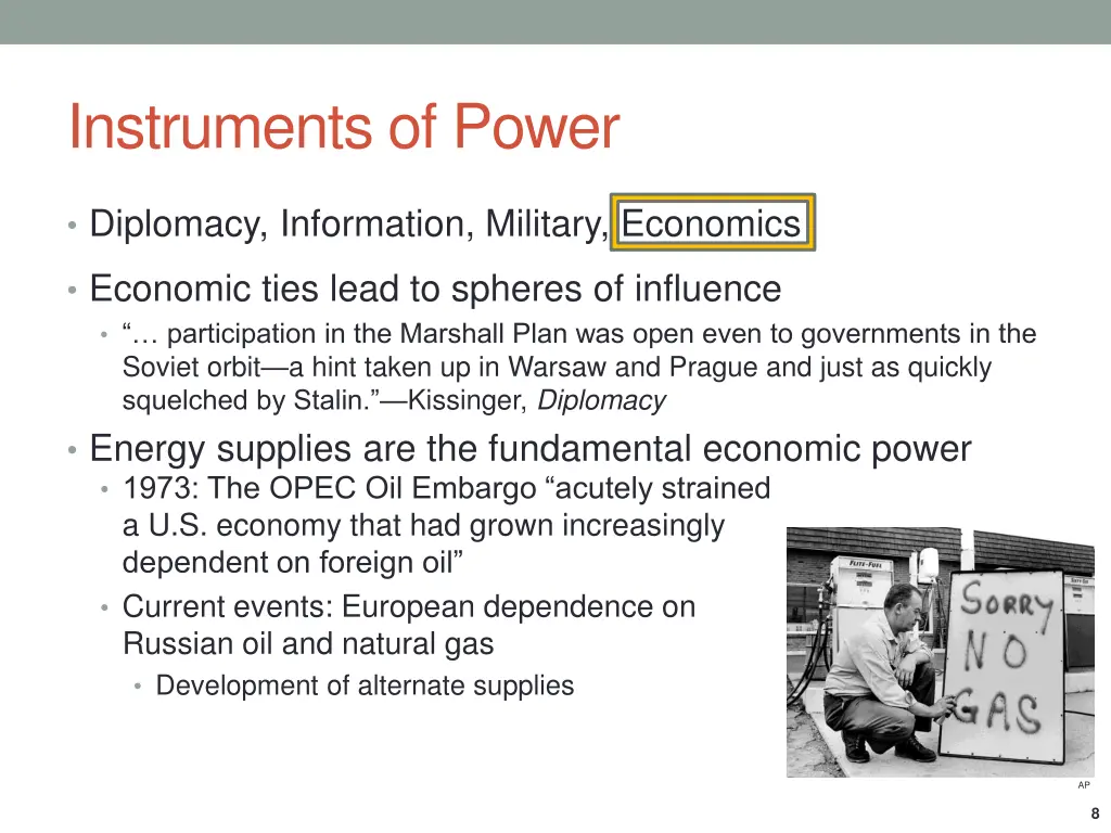 instruments of power