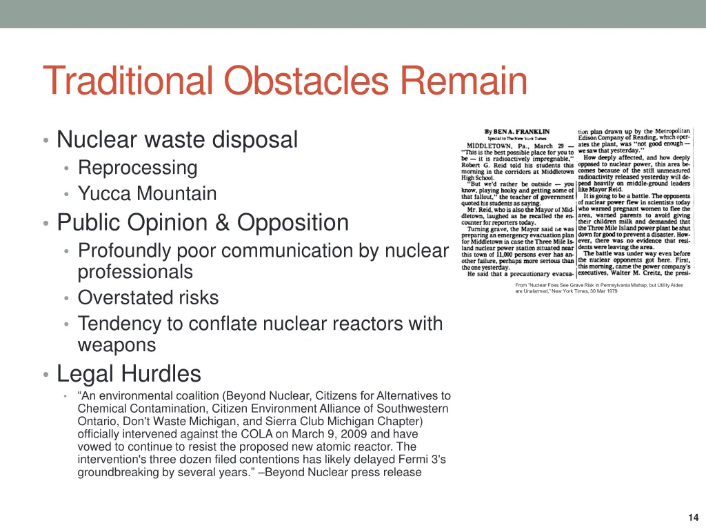 traditional obstacles remain