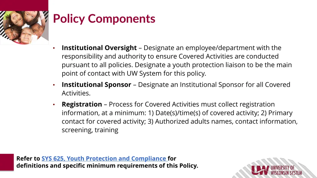 policy components 1