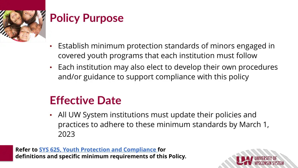 policy purpose