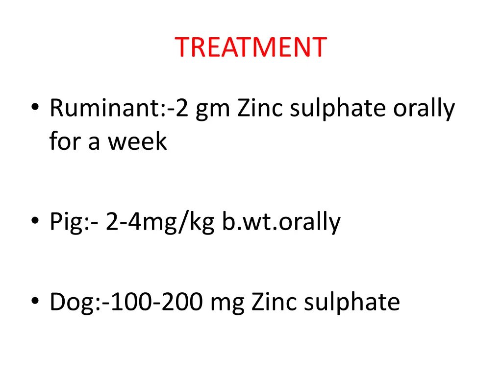 treatment