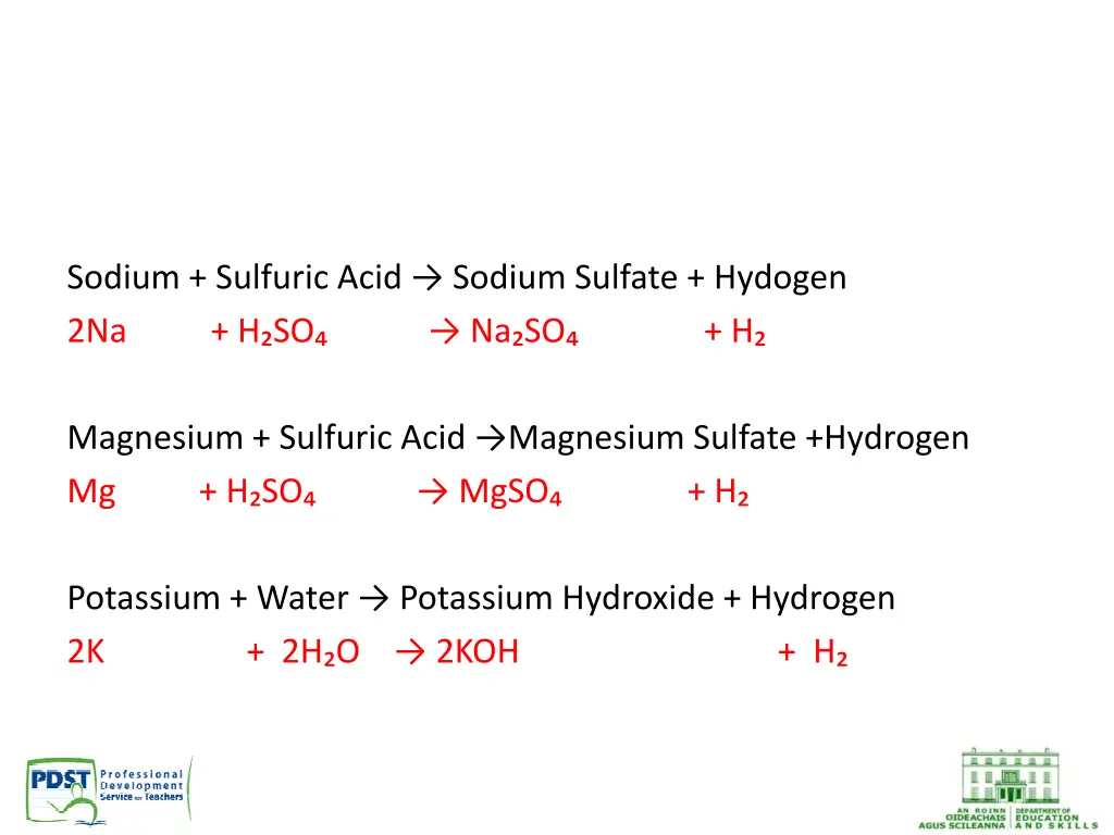 sodium sulfuric acid sodium sulfate hydogen 1