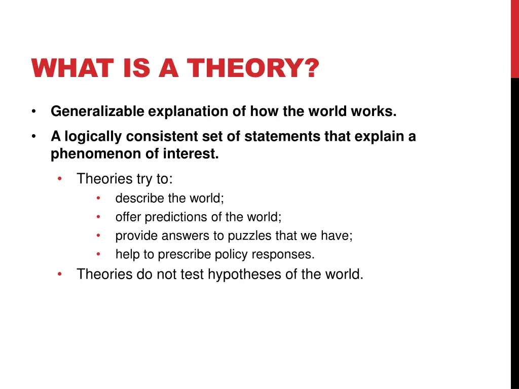 what is a theory