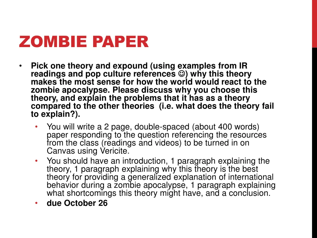 zombie paper