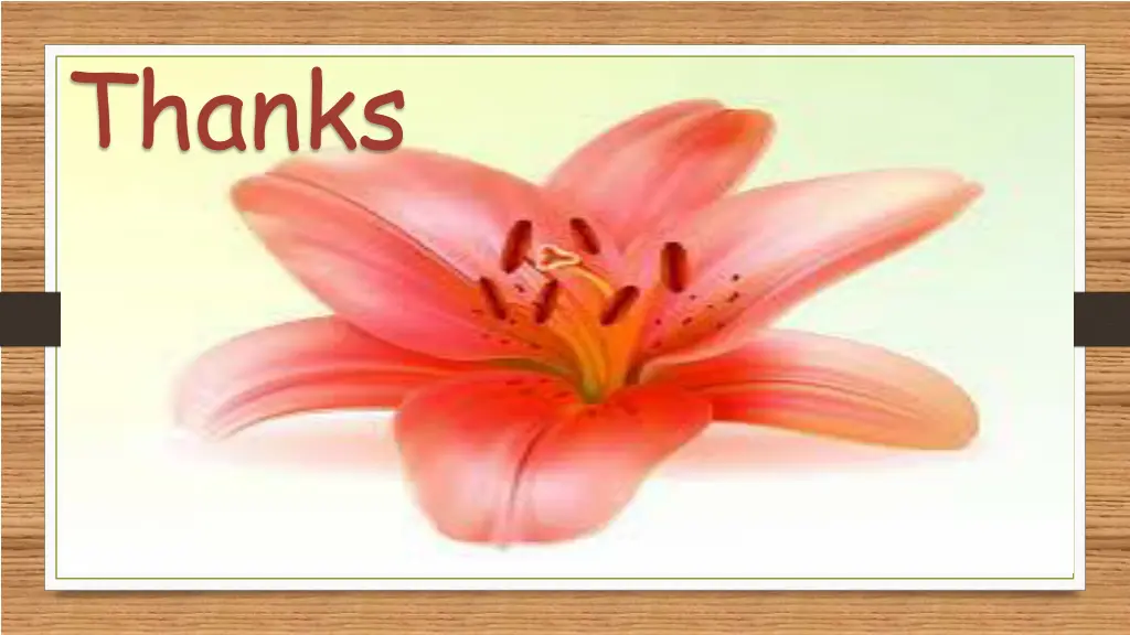 thanks