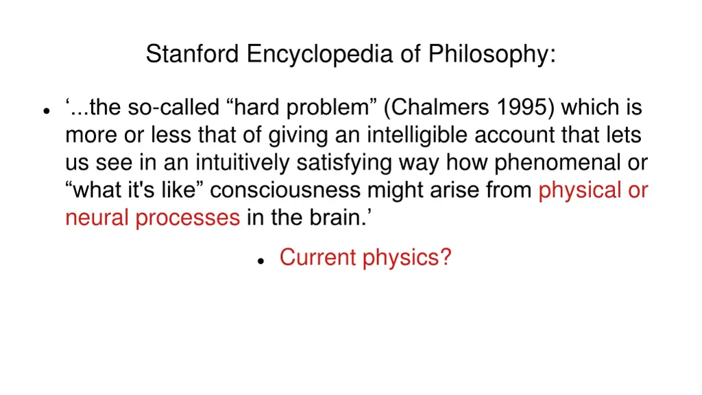 stanford encyclopedia of philosophy 3