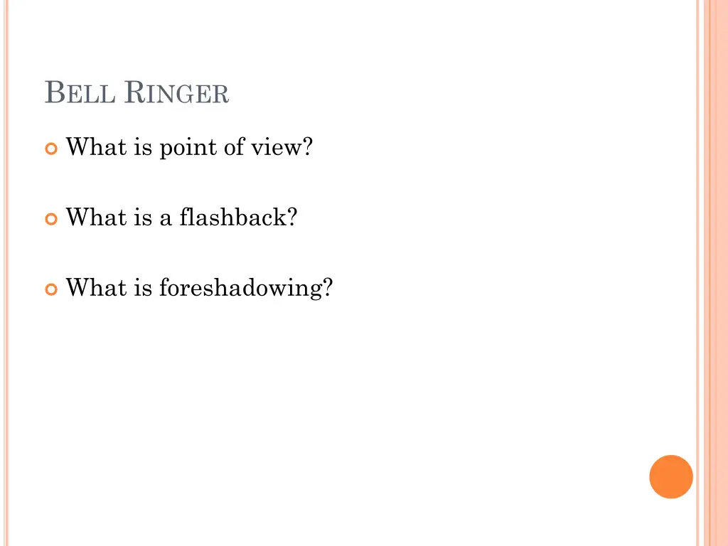 b ell r inger