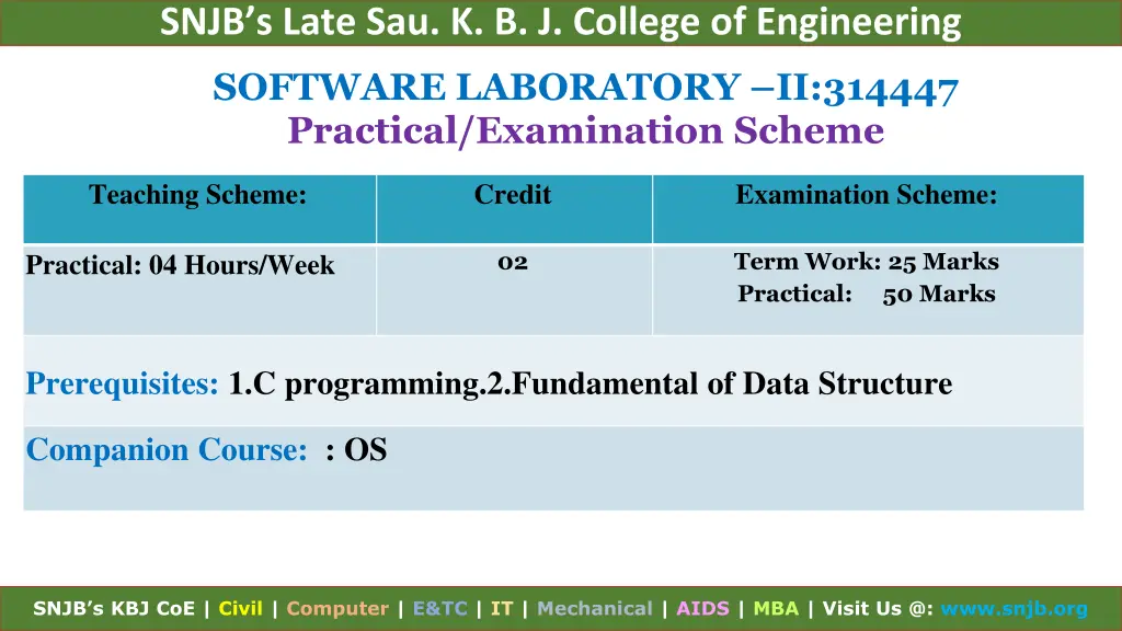 snjb s late sau k b j college of engineering 1