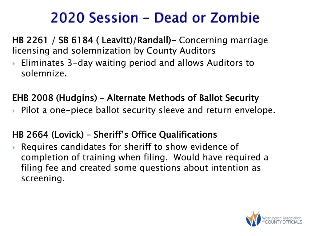 hb 2261 sb 6184 leavitt randall licensing