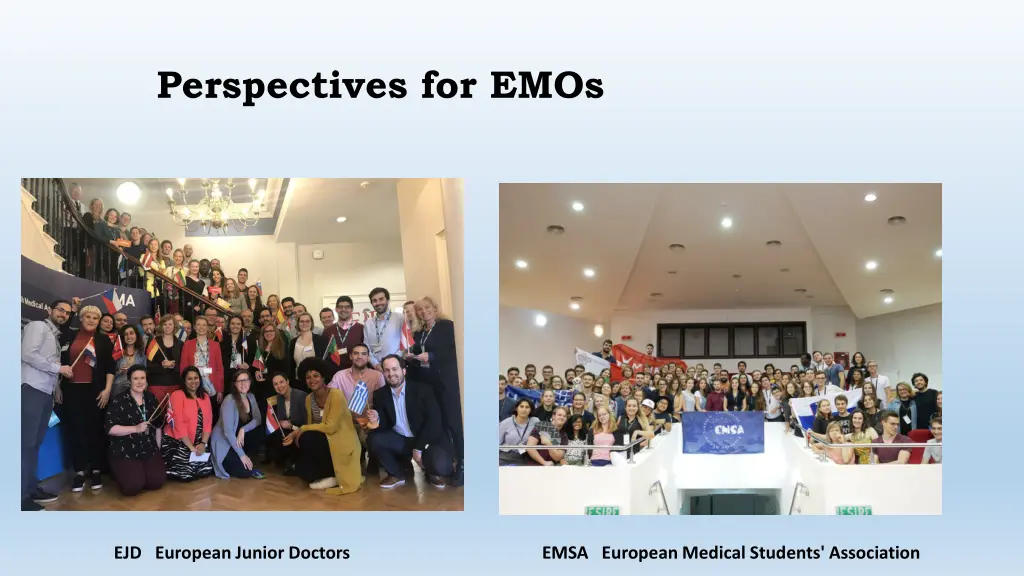 perspectives for emos