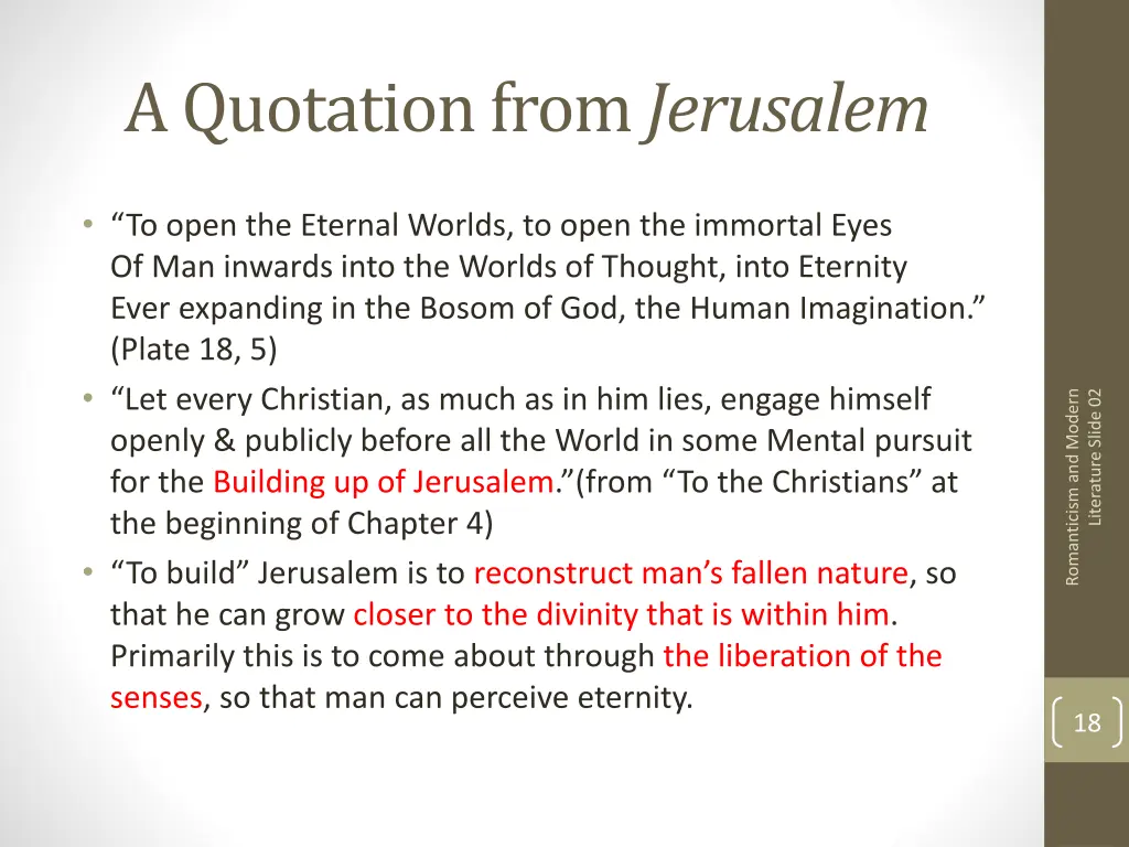 a quotation from jerusalem