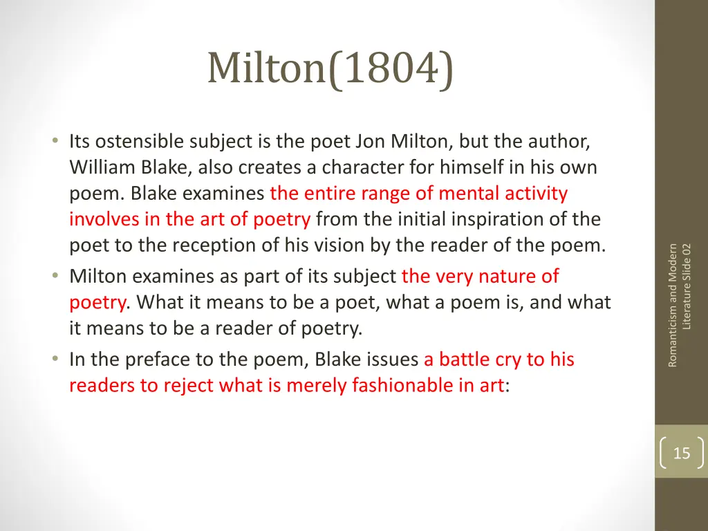 milton 1804
