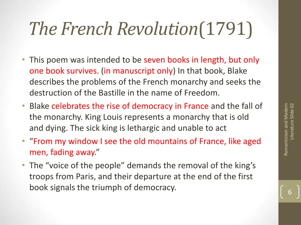 the french revolution 1791