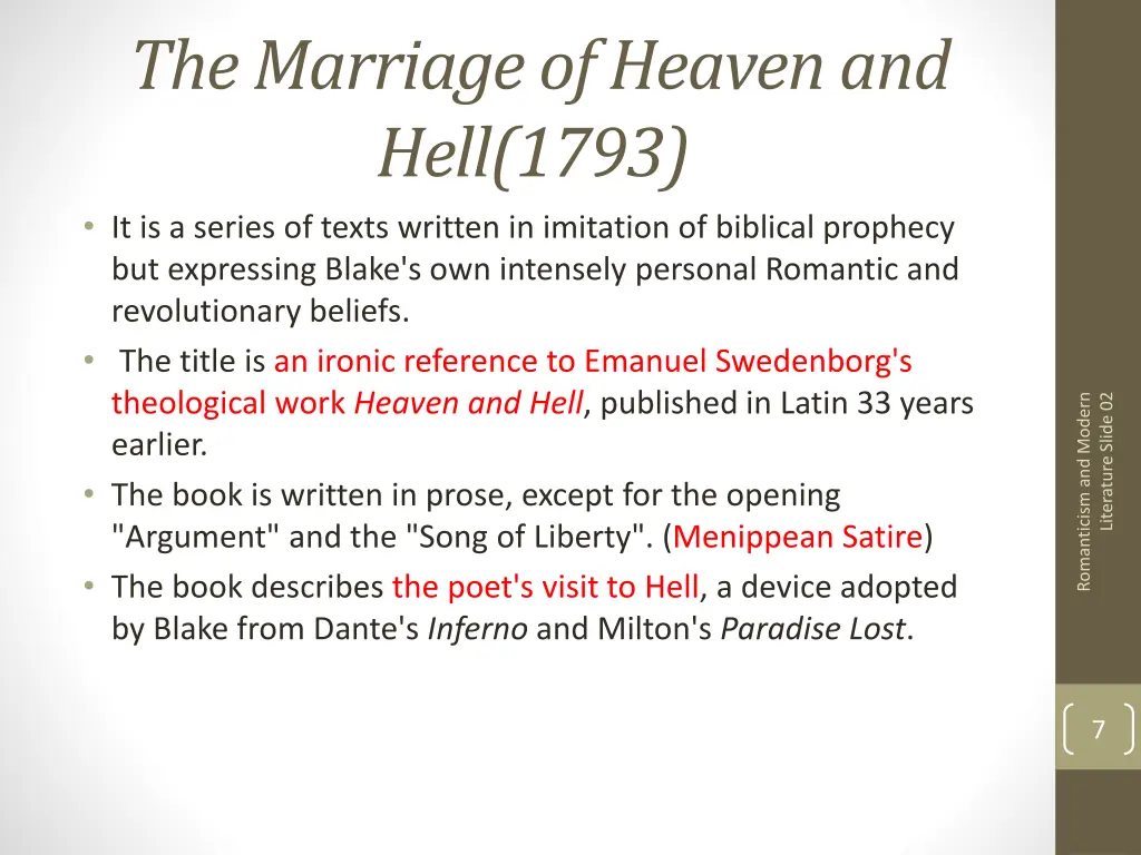 the marriage of heaven and hell 1793