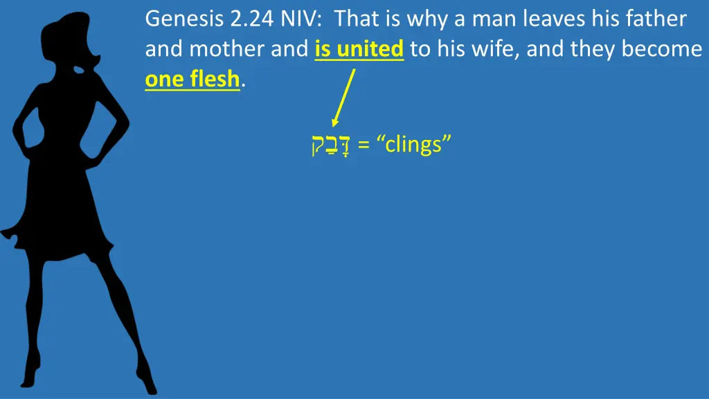 genesis 2 24 niv that is why a man leaves 1