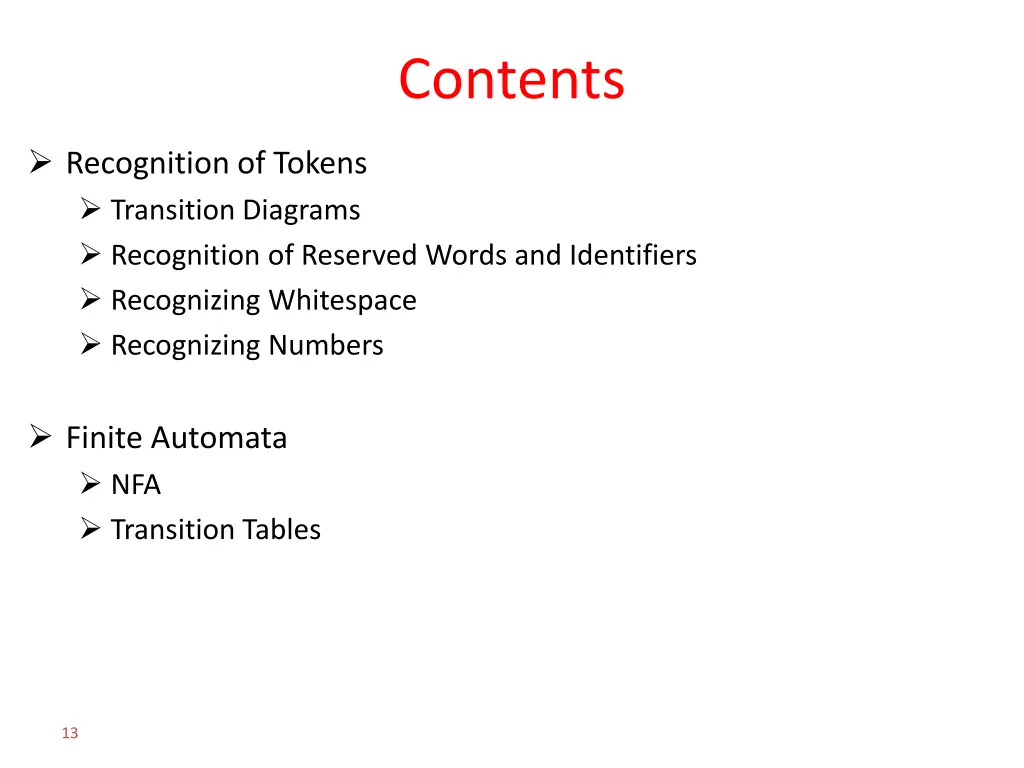 contents