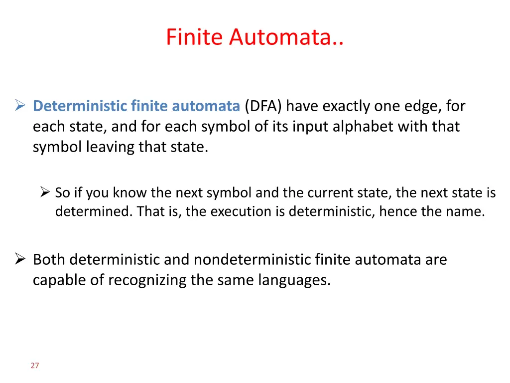 finite automata 1